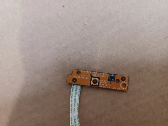 номер061-35 плата кнопки вкл AIVP1/AIVP2 LS-C771P зі шлейфом NBX0001U500 для Lenovo 100-15 100-15IBY b50-10 Плата кнопки включеня Кнопкова плата Кнопковий модуль Плата управління кнопками, Плата кнопки живлення Laptop Power button board оригінал З аукціону