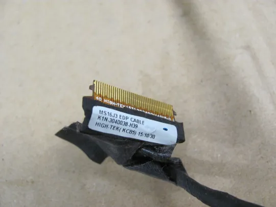 585-17 шлейф K1N.3040038.H39 MS16J3  для  MSI GL62 GL72  оригінал Де купити