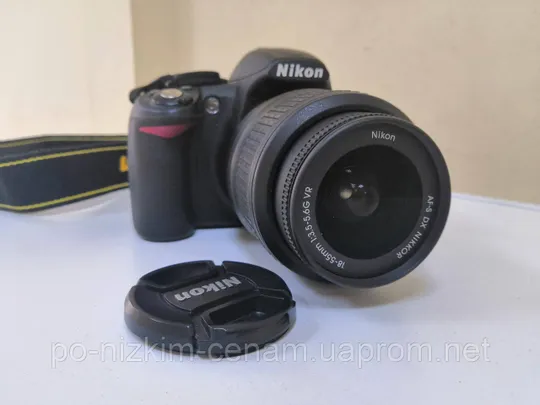 Дзеркальний фотоапарат Nikon D3100 Kit - 14.2 Мп - Full HD - CMOS - Ідеал ! Ціна