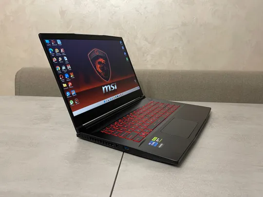 Ігровий ноутбук MSI Thin 15 GF63 12VF-274CA, 15,6 FHD IPS 144Hz, i7-12650H, 16GB, 512GB SSD, nVidia GeForce RTX 4060 8GB. Гарантія З аукціону