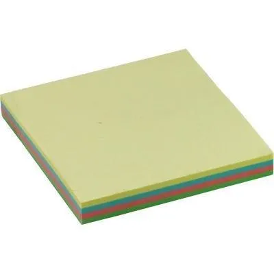 Бумага для заметок Buromax with adhesive layer 76х76мм, 100sheets, pastel colors mix (BM.2312-10) Ціна