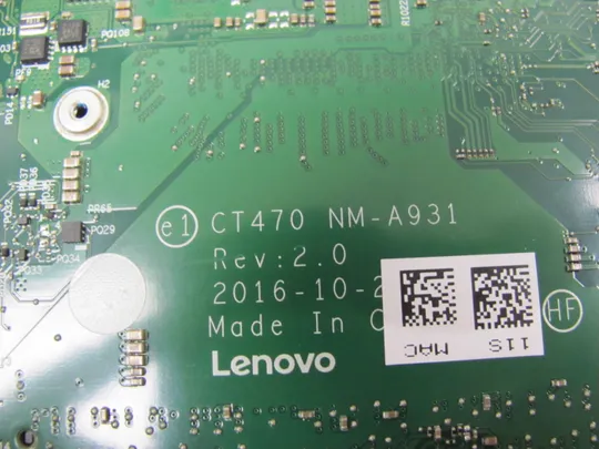 625-5 материнська плата CT470 NM-A931 SR2F0  i5-6300U для Lenovo ThinkPad  T470 оригінал Торговий майданчик
