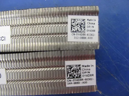 №300-13 термотрубка AT0SZ0020S0 0Y4D8R для Dell Inspiron 15 5521 3521 3521 3721 5721 Vostro 2521 оригінал З аукціону