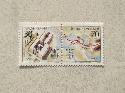 фото, Поштова марка Туреччина " Європа СЕРТ " 1982 рік **