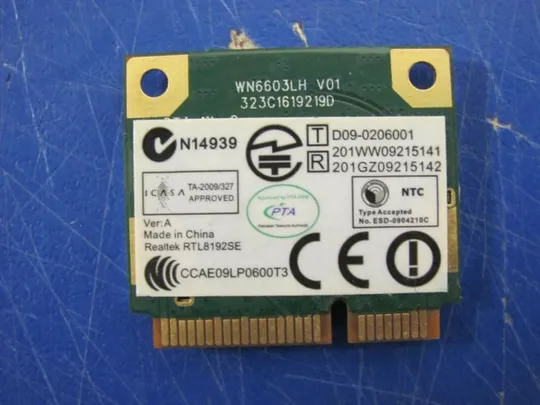 №137-20 WI-FI адаптер TX2-RTL8192SE для Packard Bell VAB70 NEW91 оригінал Продаж