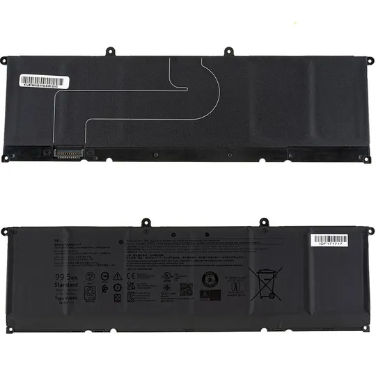 Оригінальна батарея для ноутбуку Dell 2M0C5 (Precision 5680) 11.55 8399mAh Black Ціна