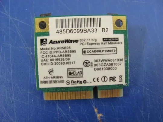 номер0244-19 WI-FI адаптер AR5B95 для Asus k52, K52J, K52JC, K52JT, K52JR A52 X52J оригінал З аукціону