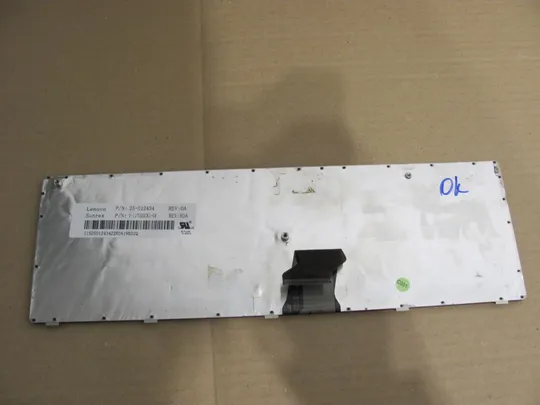 543-9 клавіатура робоча V-117020CK1-GR MP-10A3 для LENOVO IdeaPad G570, G575 оригінал З аукціону
