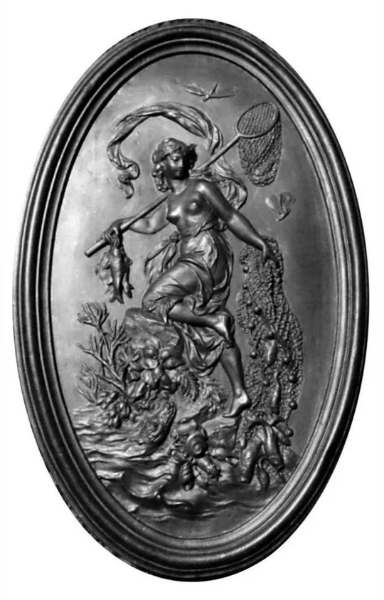 Гіпсовий барельєф картина Рибачка Ціна