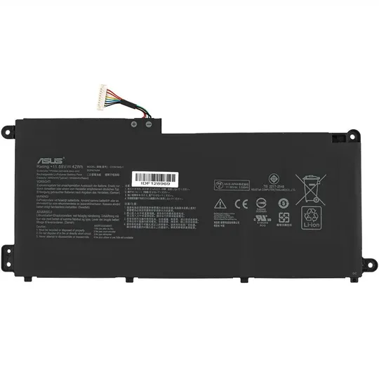 Оригінальна батарея для ноутбука ASUS C31N1845-1 (C436FA) 11.55 3630mAh 42Wh Black Ціна
