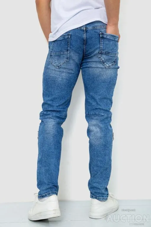 Джинсы мужские, цвет синий, 129R8335 Продаж