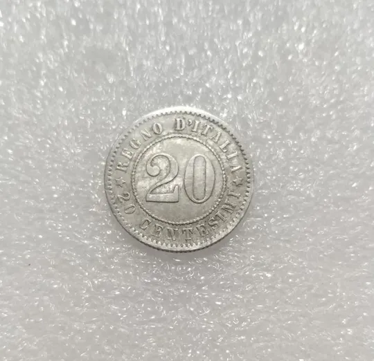 Купити Италия 20 чентезимо 1894 год