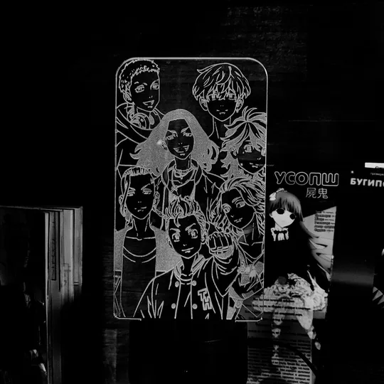 Акриловий світильник-нічник Токійські месники 2 білий tty-n001896 Ціна