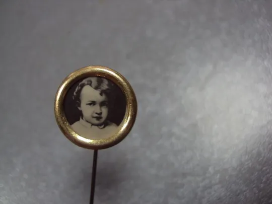 знак володя ульянов ленин круглый игла №1718 З аукціону