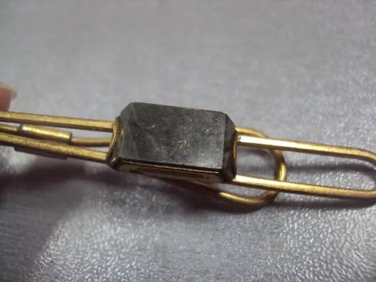 Зажим для галстука минерал ссср позолота №10106 Продаж