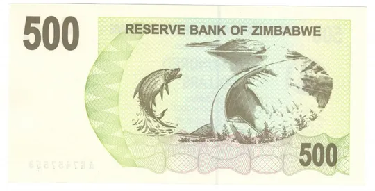 Купити 500 доларів 2006 року UNC Зімбабве