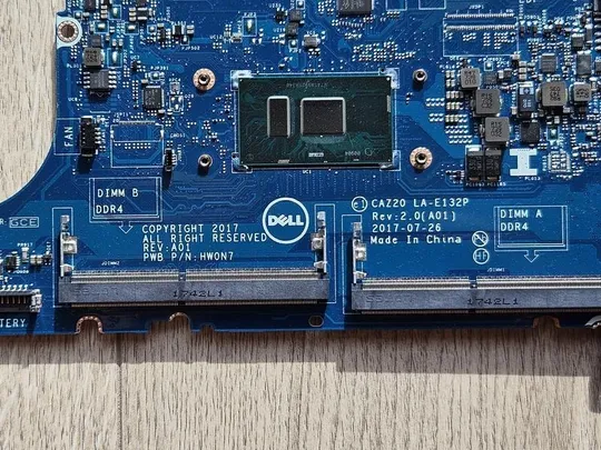 Материнська плата Dell Latitude 7490 CAZ20 LA-E132P неробоча З аукціону