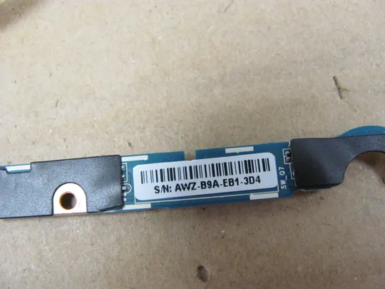 641-18 плата кнопок AWZ-B9A-EB1-3D4  для Sony Vaio VPCSE PCG-41414M оригінал Продаж