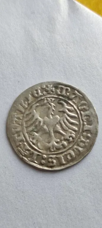 1510 год монета полугрош Сигизмунд Старый , Литва , серебро, хорошее состояние ct835 З аукціону