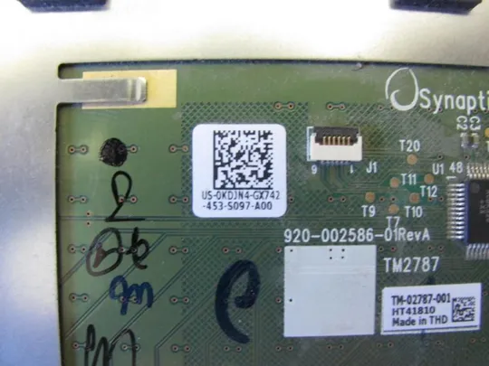 355-35 Тачпад 0KDJN4 для DELL INSPIRON 14 7437 оригінал Продаж