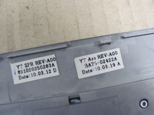 номер0249-44 Кришка панель палмрест та тачпад BA75-02422A для  Samsung R425 R430 оригінал На торгах