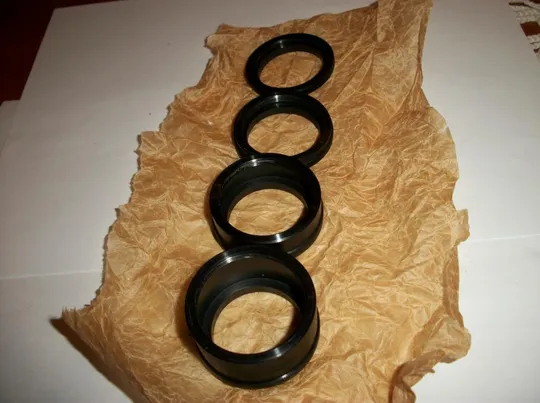 Купити Кольца удлинительные , 4-Штук , с маркировкой ФЭД , резьба М-39 , как новые