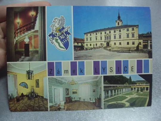 Купити открытка замок лисек Lisek чехия №892