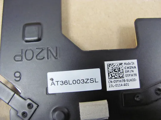 670-3 система охололження AT36L003ZSL 05YW78  для Dell Inspiron G15 5511 оригінал Де купити