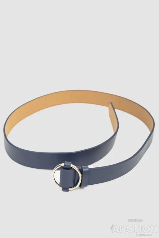 Ремень женский, цвет темно-синий, 196R3510W11 З аукціону