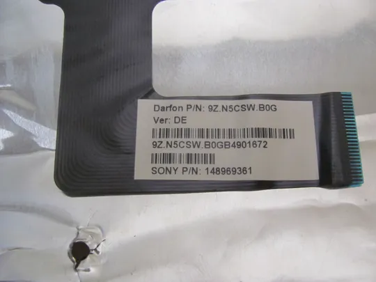 номер0955-8 клавіатура ДОНОР 9Z.N5CSW.B0G для  SONY VAIO VPC-EL, VPCEL PCG-71C11V оригінал Де купити