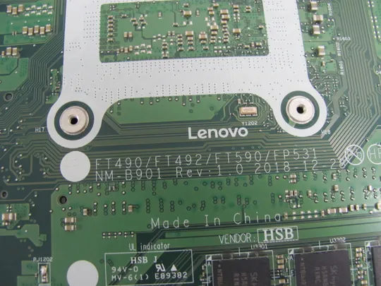 817-36 материнська плата FT490\FT492\FT590\FP531 NM-B901 SRFFW  i7-8565U  для Lenovo ThinkPad T490 P43S оригінал Характеристики