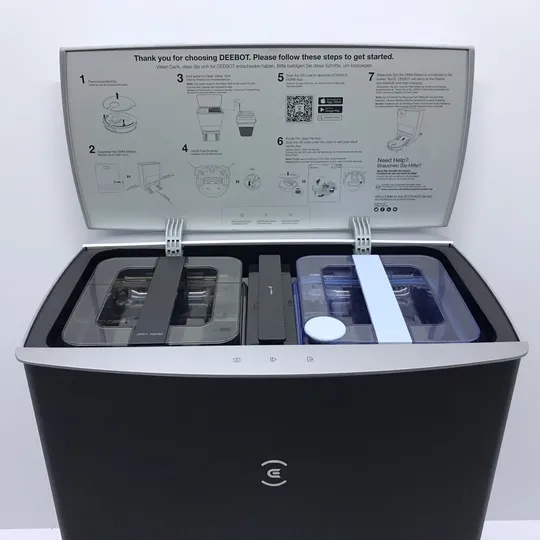 Робот - Пилосос Ecovacs Deebot Ozmo X1 OMNI Black Продаж