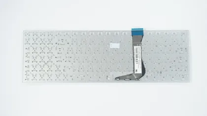 фото, Клавіатура для ноутбука ASUS (E502MA, E502SA series) rus, white, без фрейма