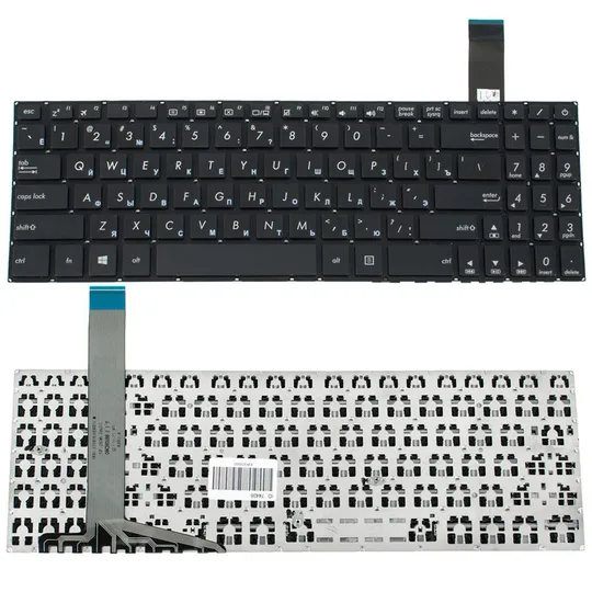 Клавіатура для ноутбука ASUS (X570 series) rus, black, без фрейма Ціна