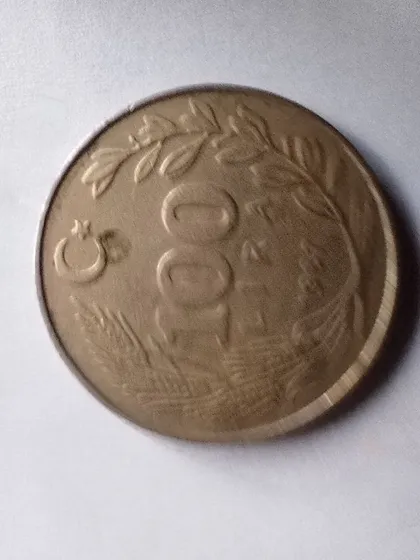 фото, 100 лір 1987 Турція