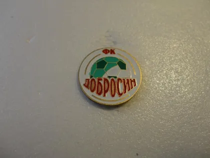 фото, Футбол. Значок ФК Добросин,  Львовская область Украина .