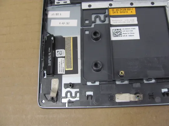 822-43 Кришка панель палмрест 098XH5 460.0KU0H.0001 00WNM6  клавіатура робоча з підсвіткою   для DELL Inspiron15 5501 5502 5505 оригінал Інтернет-аукціон