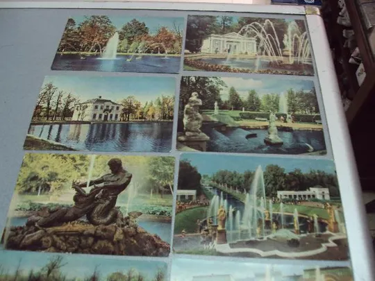 открытка набор петродворец 1965 головачева 13 шт №10573 Недорого