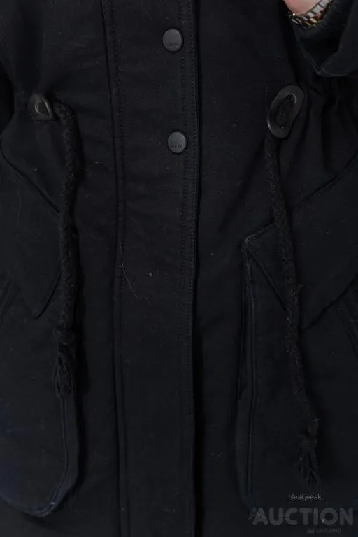 Парка женская зимняя, цвет черный, 244R805 Де купити