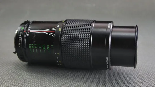 Об'єктив Pentax-A Rikenon P Macro 105mm/2.8 SMC Ф52мм для макросъемки 1:1 на полный кадр 24x36mm Вживане Продаж