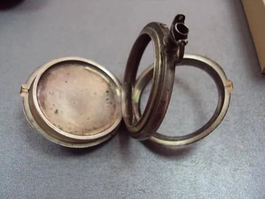 часы карманные корпус Ancre серебро 900 проба вес 54 г №2168 Де купити