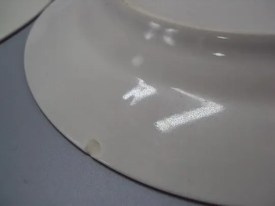 Тарелки фарфор Полонное с золотым ободком тарелка лот 3 шт диаметр 17,6 см №14568 Характеристики