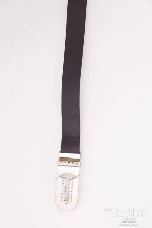 Купити Женский ремень из кожзама, пряжка с крючком, цвет Черный, 196RL25S0G17