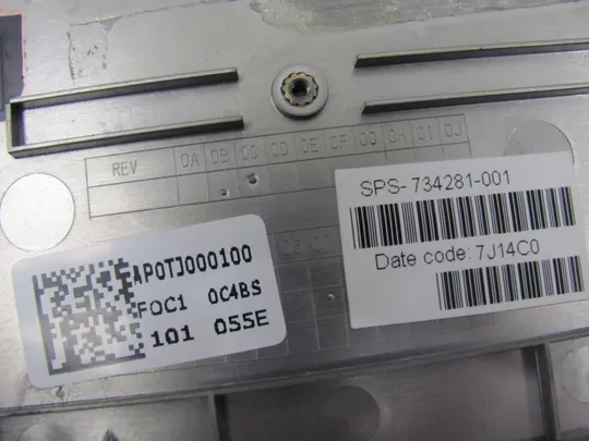 36-10 Кришка панель палмрест AP0TJ000100 734281-001 для HP zbook 15 G2  оригінал Характеристики