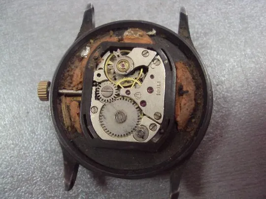 часы наручные мужские Луч 16 камней Беларусь с кольцом Ау10 №3128 Недорого