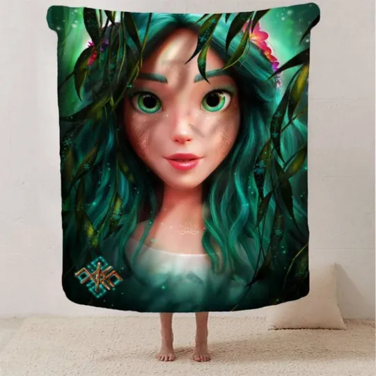 Купити Плед 3D Лесная Мавка 2807_A 13016 160х200 см