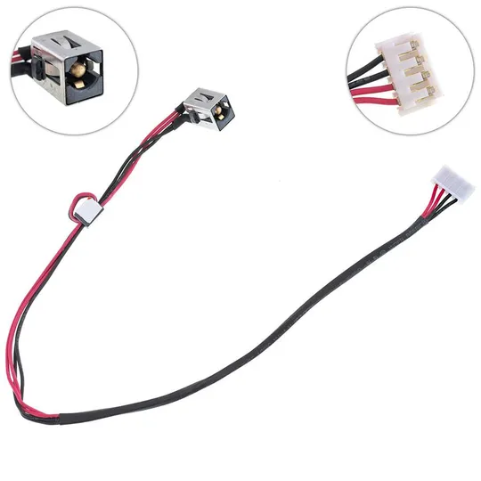 Купити Роз&#039;єм живлення PJ211 (Lenovo: G570, G575, Y470, Y570, Y580, U460), з кабелем