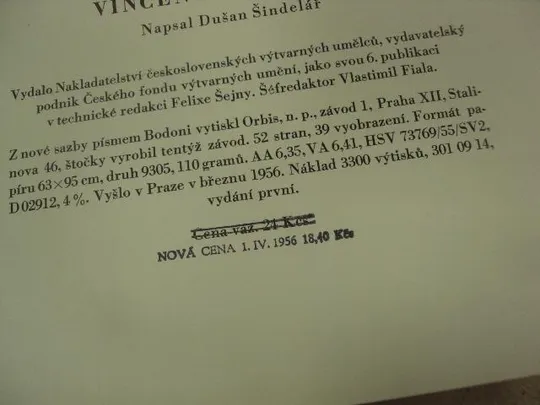 книга альбом vincenc makovsky 1956 прага №13352м Інтернет-аукціон