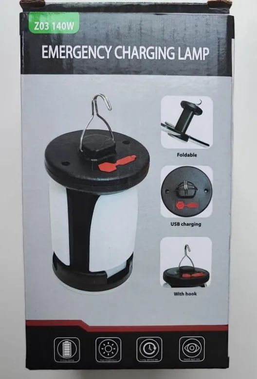 Ліхтар кемпінговий світлодіодний переносний z03 140w Ціна