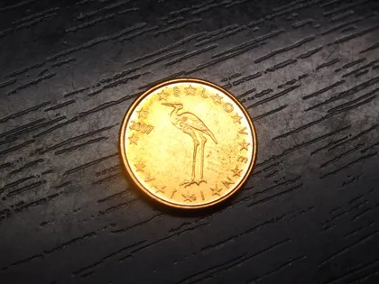 фото, 1 євроцент Словенія 2007 UNC